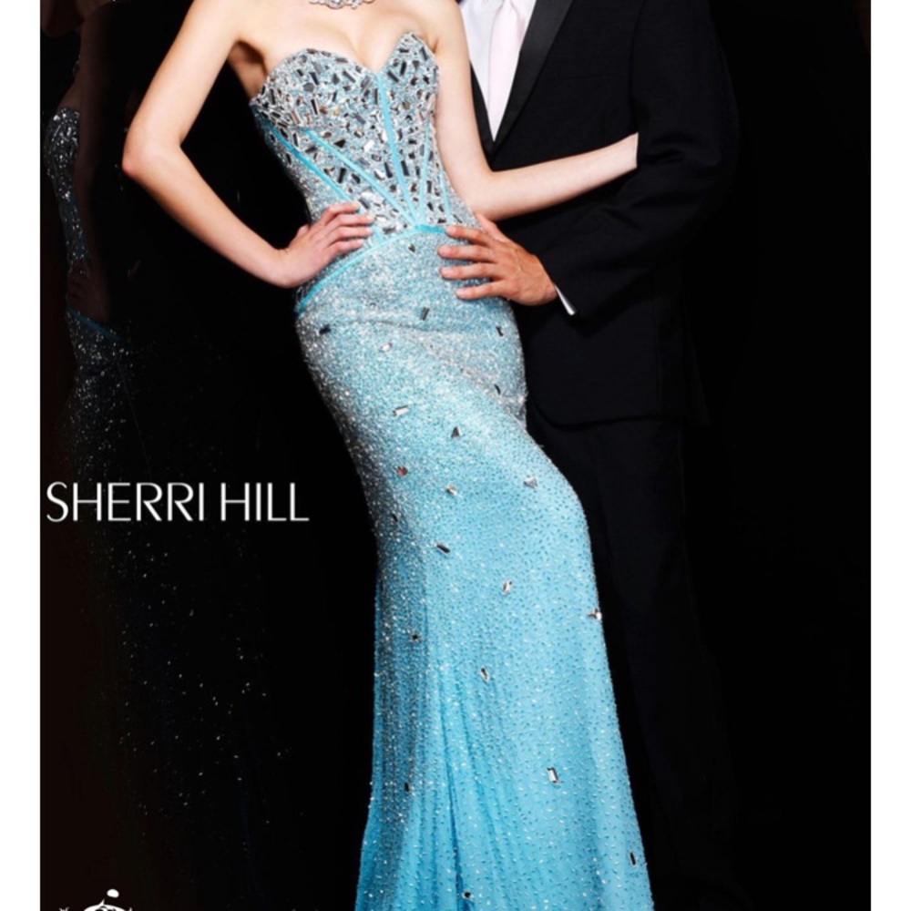 Sherri Hill dress! Worn ONCE! Great deal!